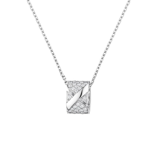 [Eternal Jewelry]LIENS EVIDENCE DIAMOND PAVED NECKLACE