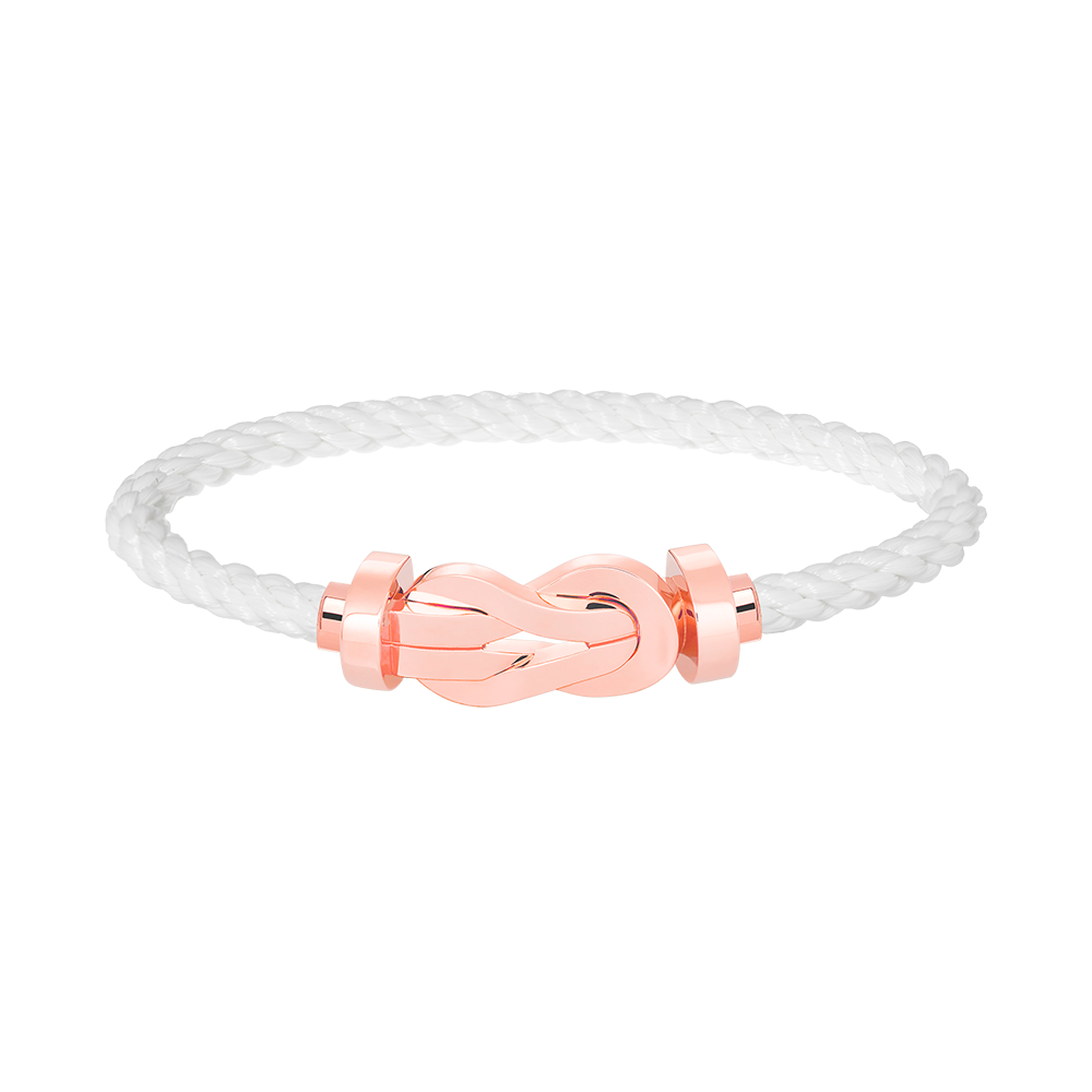 [Eternal Jewelry]CHANCE LARGE 8 FIGURE BUCKLE NO DIAMOND BRACELET ROSE GOLD