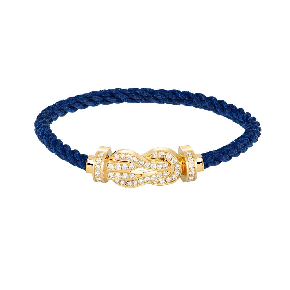[Eternal Jewelry]CHANCE LARGE 8 FIGURE BUCKLE FULLDIAMOND BRACELET GOLD