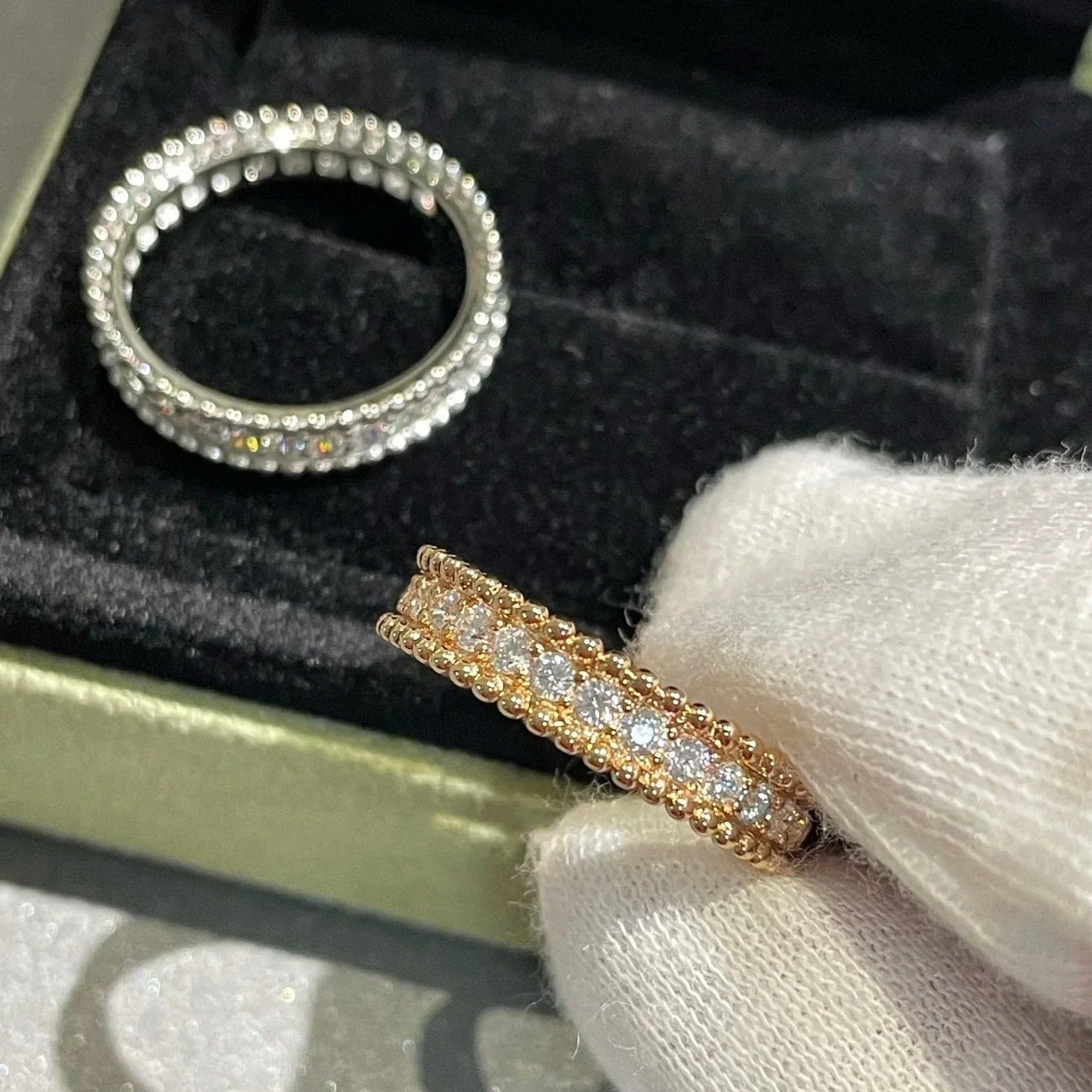 [Eternal Jewelry]PERLEE DIAMOND SILVER RING