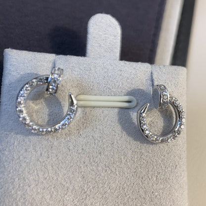 [Eternal Jewelry]JUSTE EARRINGS SILVER DIAMONDS