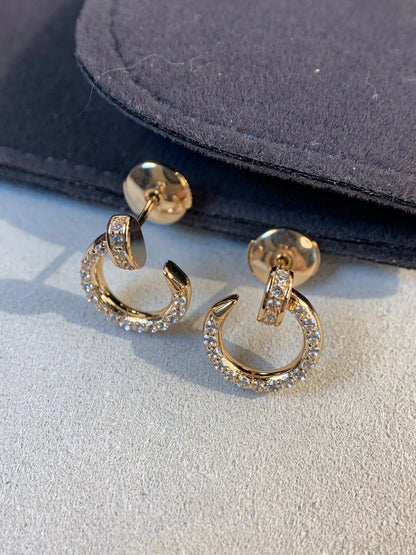 [Eternal Jewelry]JUSTE EARRINGS GOLD DIAMONDS