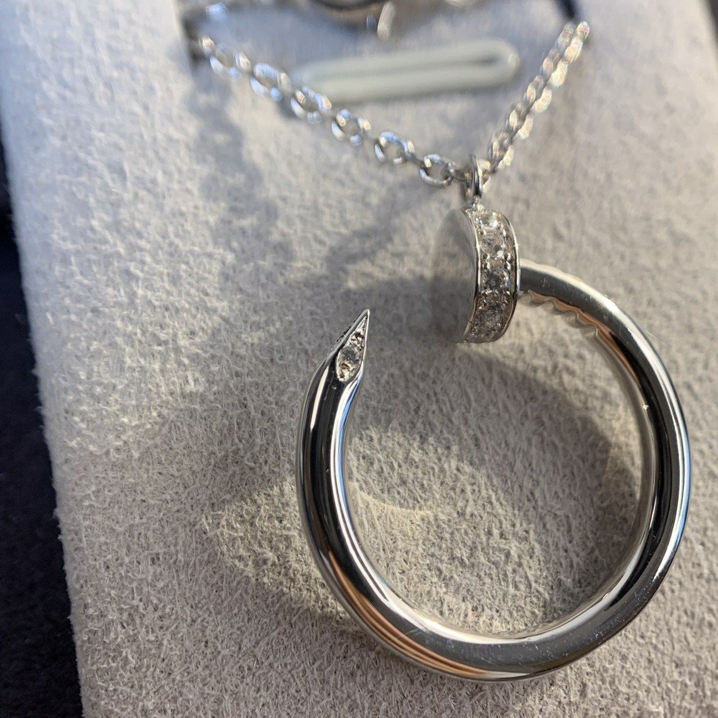[Eternal Jewelry]JUSTE NECKLACE SILVER