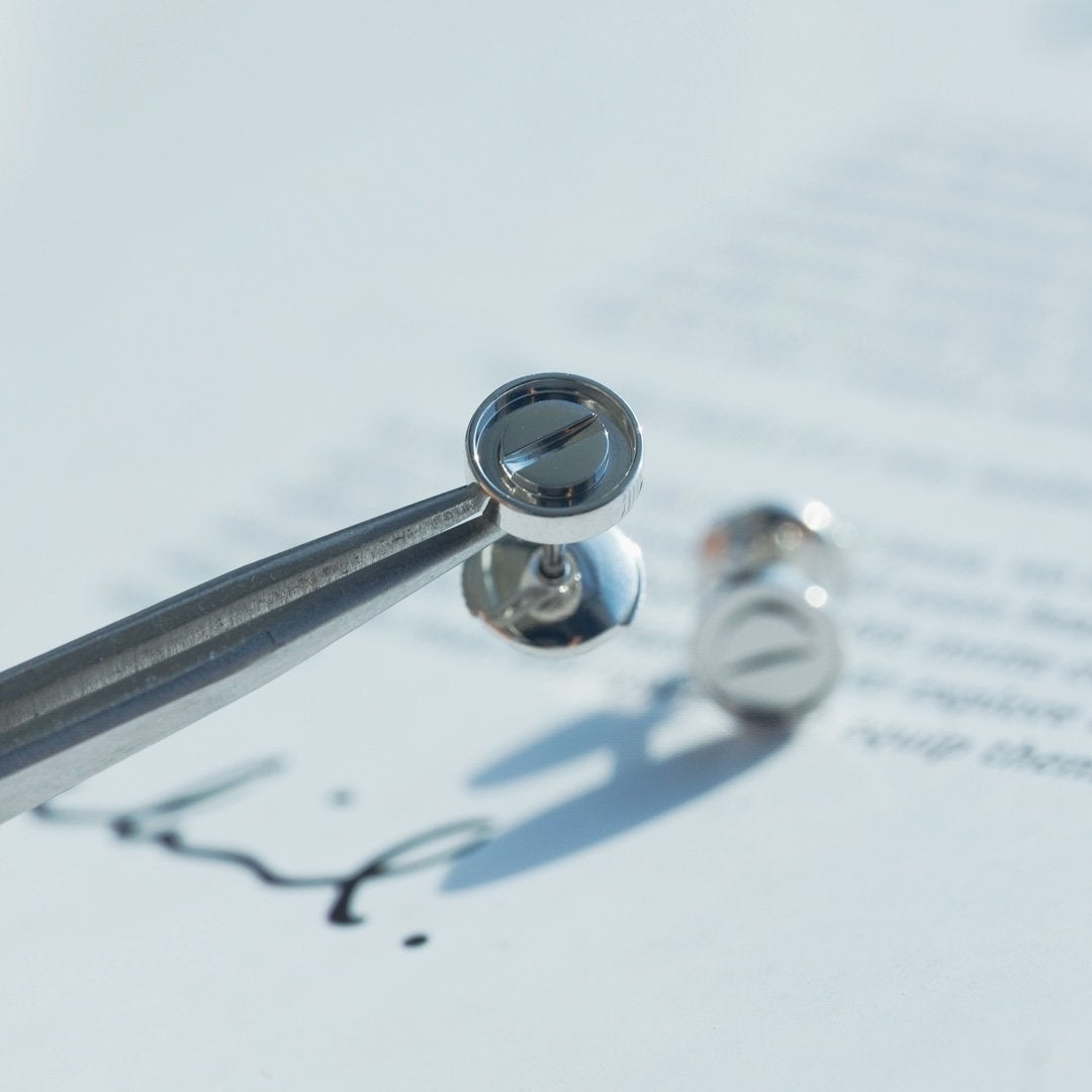 [Eternal Jewelry]LOVE EARRINGS SILVER 10MM