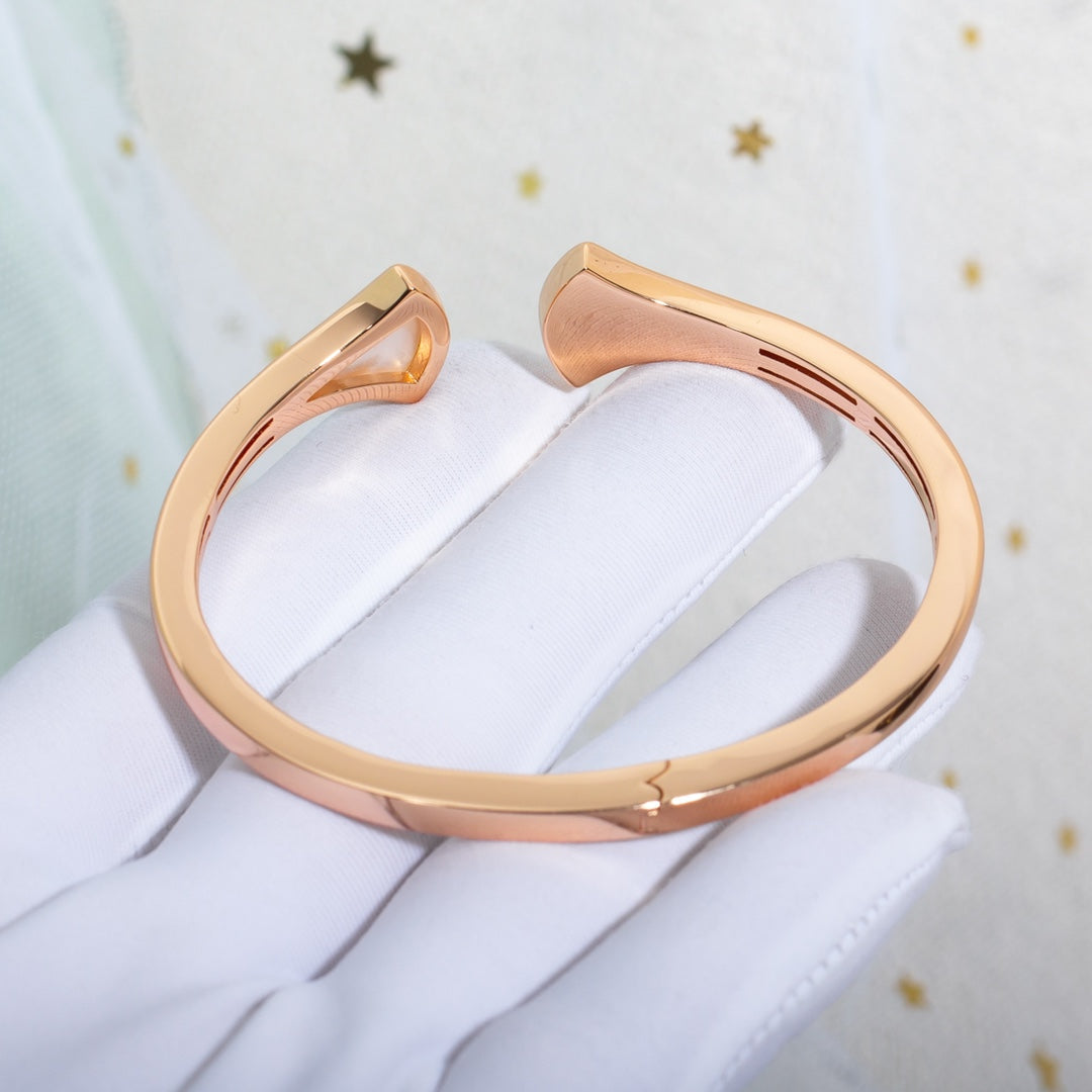 [Eternal Jewelry]DREAM BRACELET OPEN PINK GOLD MOP DIAMOND