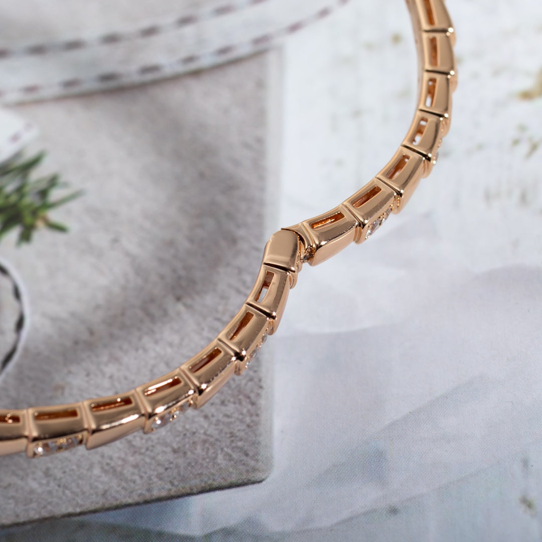 [Eternal Jewelry]SERPENTI BRACELET PINK GOLD DIAMOND