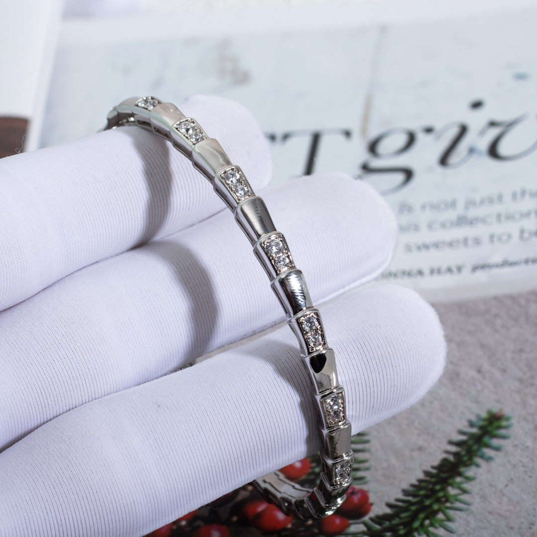 [Eternal Jewelry]SERPENTI BRACELET SILVER DIAMOND
