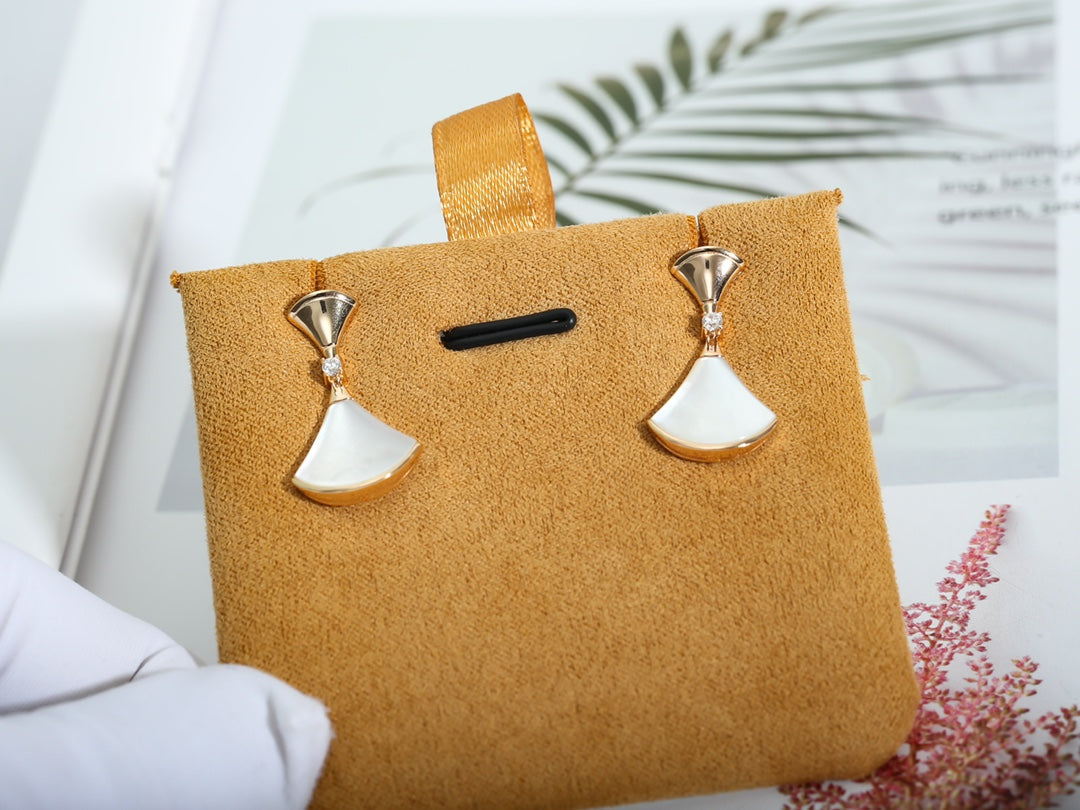 [Eternal Jewelry]DREAM MOP PINK GOLD EARRINGS