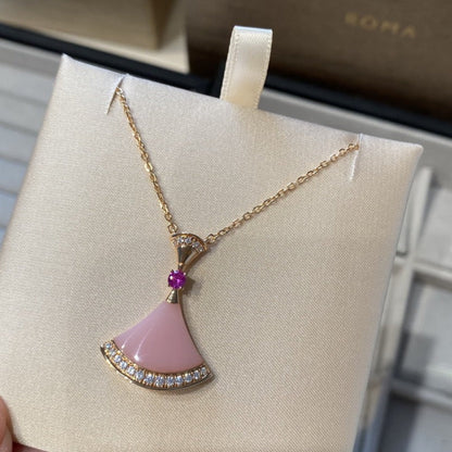 [Eternal Jewelry]DREAM NECKLACE PINK OPAL