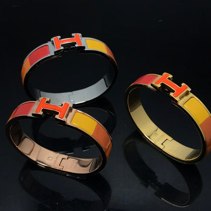 [Eternal Jewelry]H BRACELET ORANGE RAINBOW CERAMIC