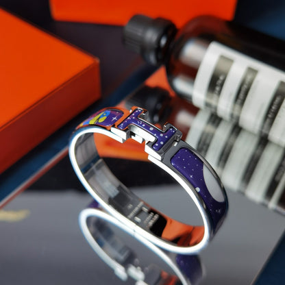 [Eternal Jewelry]H STAR AND MOON BRACELET 12MM