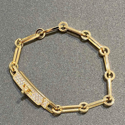 [Eternal Jewelry]CHAINE BRACELET SMALL MODEL DIAMOND