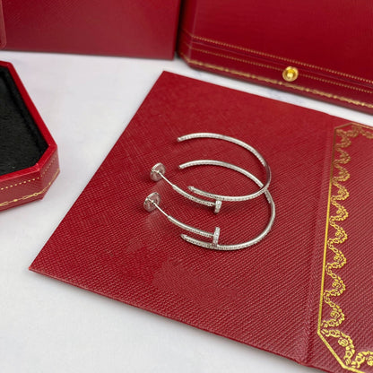 [Eternal Jewelry]JUSTE EARRINGS FULL DIAMONDS 1.8MM