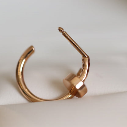[Eternal Jewelry]JUSTE EARRINGS PINK GOLD