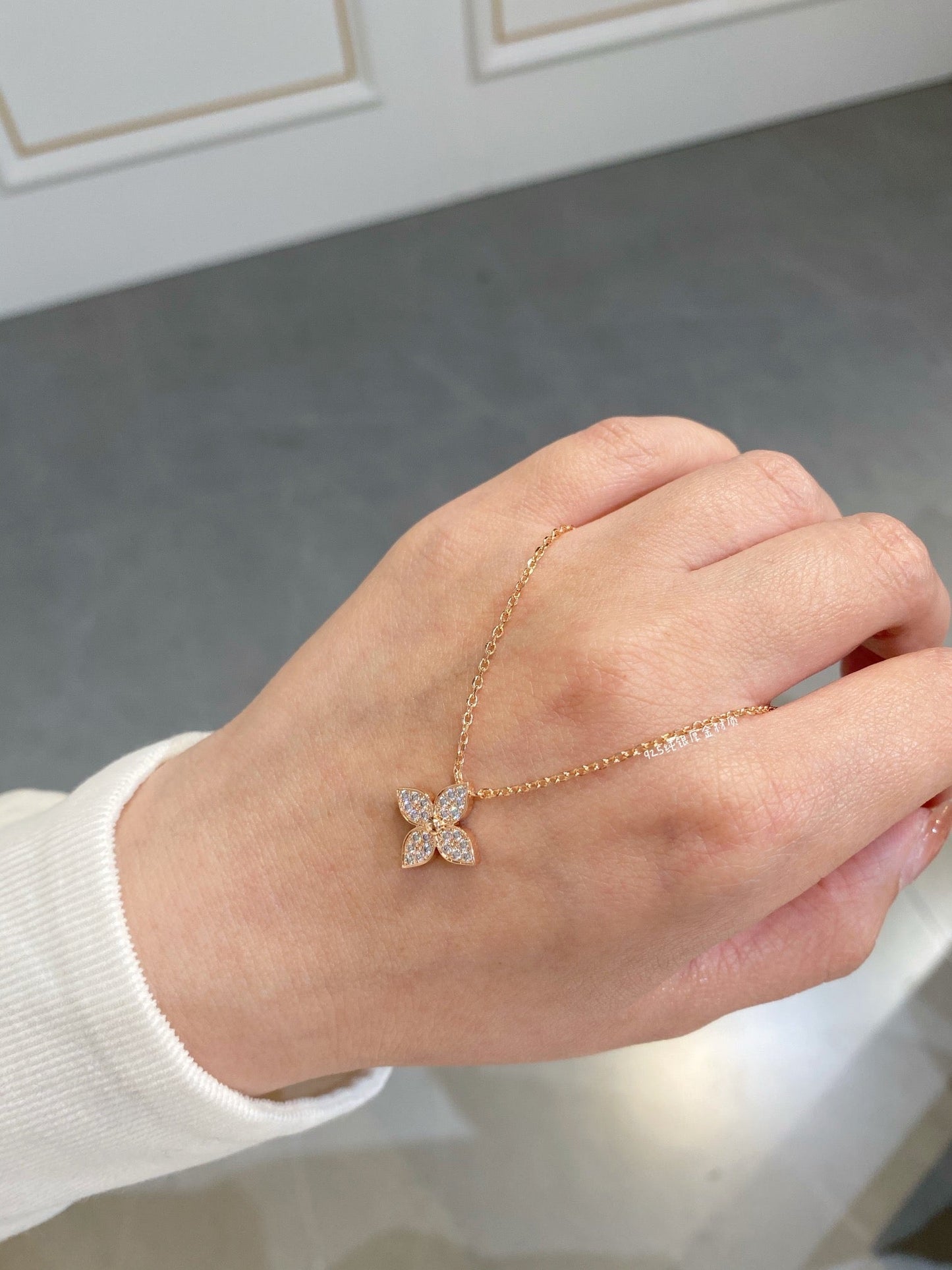 [Eternal Jewelry]STAR DIAMOND NECKALCE