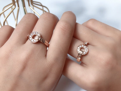 [Eternal Jewelry]DREAM RING DIAMOND PINK GOLD