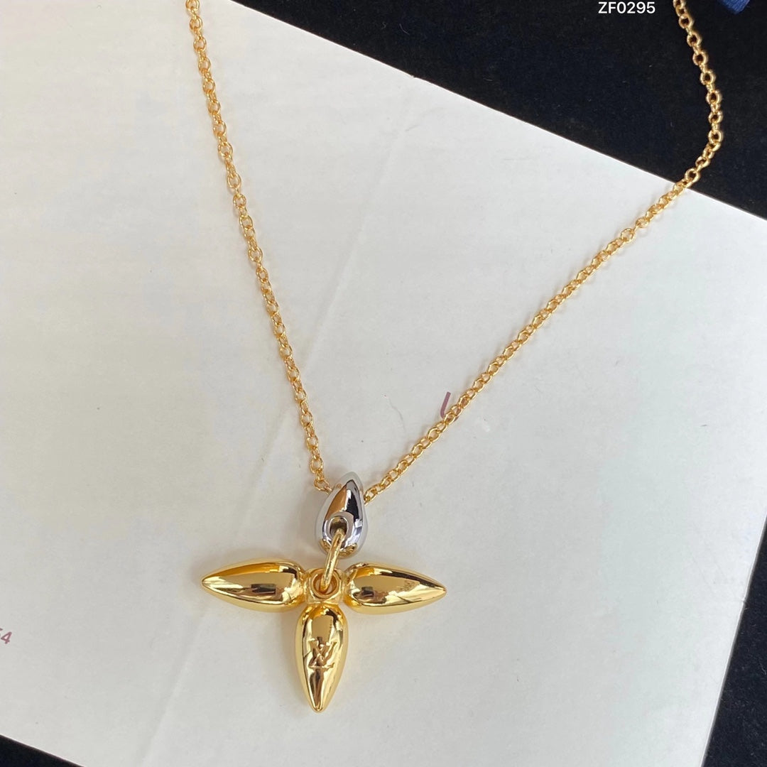 [Eternal Jewelry]LOUISETTE PEDANT GOLD NECKLACE