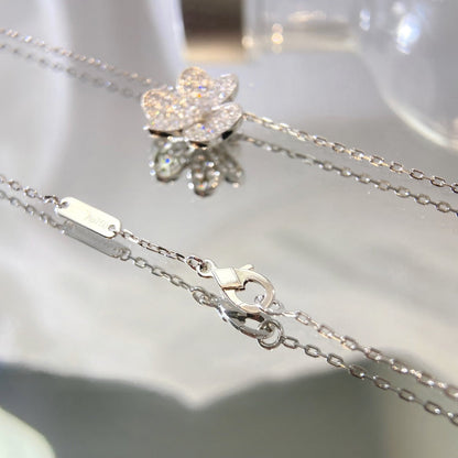 [Eternal Jewelry]FLOWER DIAMOND NECKLACE