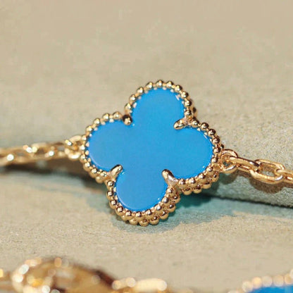 [Eternal Jewelry]CLOVER 20 MOTIFS TURQUOISE GOLD