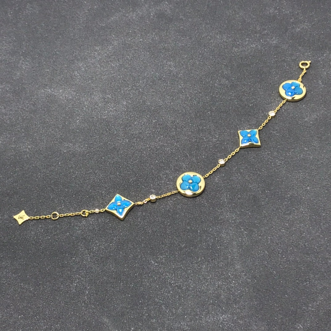 [Eternal Jewelry]STAR AND SUN TURQUOISE 4 MOTIFS 3 DIAMONDS