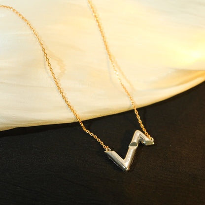 [Eternal Jewelry]VOLT SILVER DIAMOND PEDANT NECKLACE