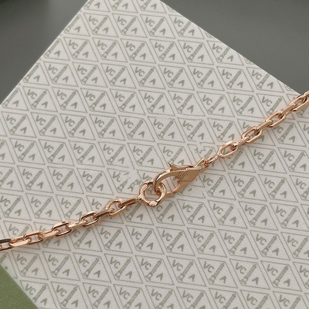 [Eternal Jewelry]LUCKY SPRING 15 MOTIFS ROSE GOLD NECKLACE