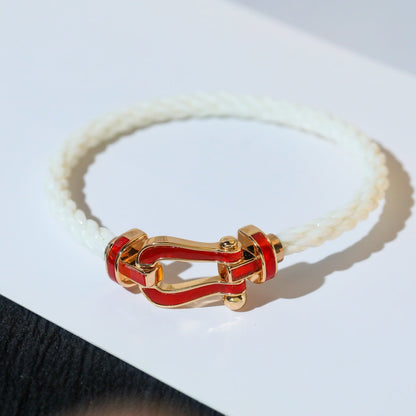 [Eternal Jewelry]FORCE 10 WHITE TEXTILE DIAMOND PAVED