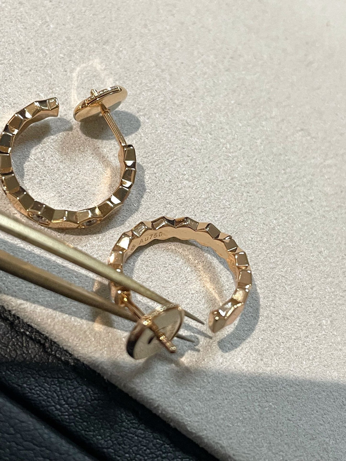 [Eternal Jewelry]Hollow Design Four-Leaf Clover Flower Shape Ring