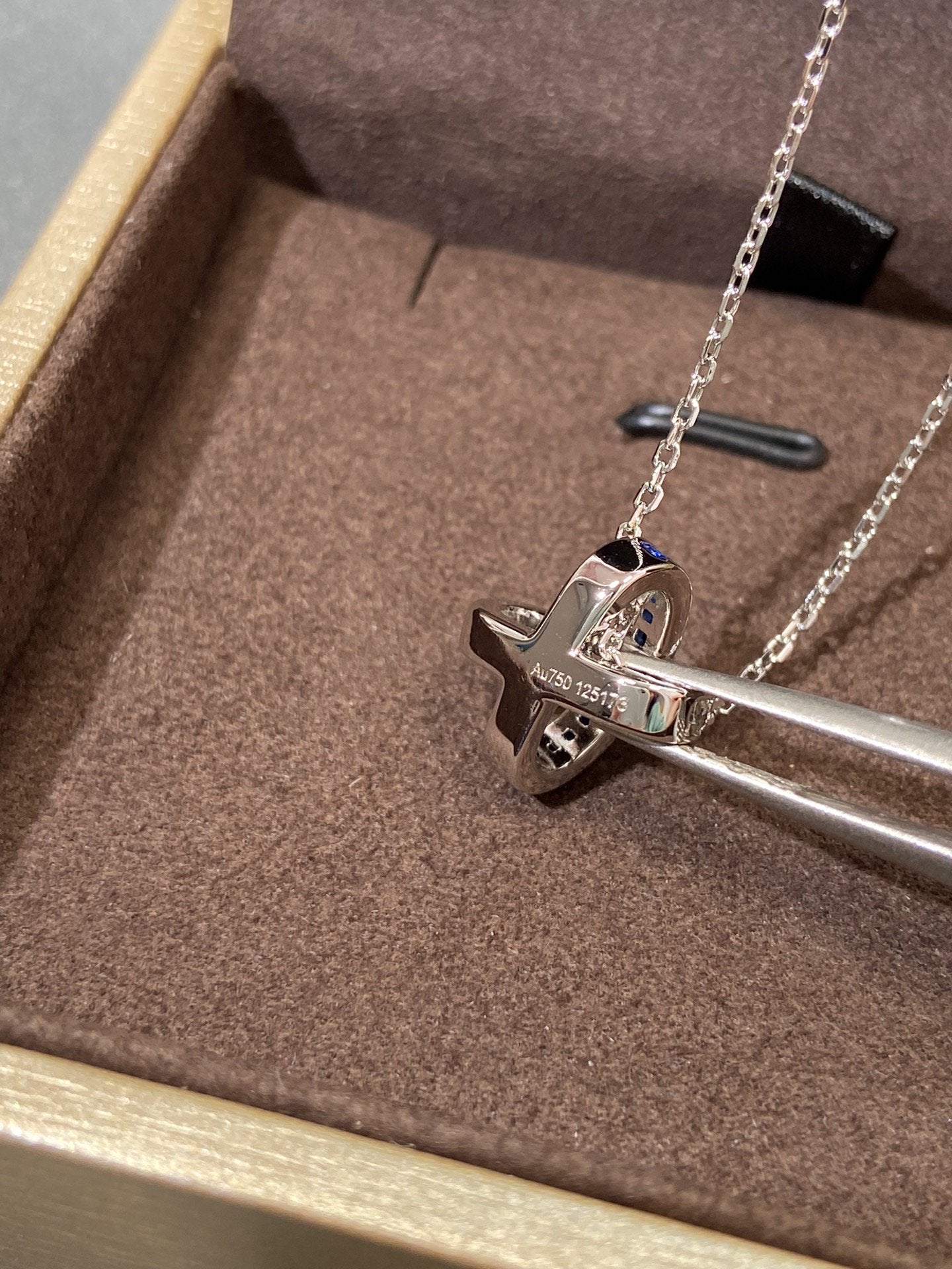 [Eternal Jewelry]LIENS DIAMOND SILVER NECKLACE