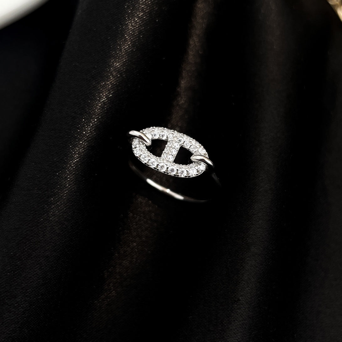 [Eternal Jewelry]RONDE SMALL SILVER DIAMOND RING