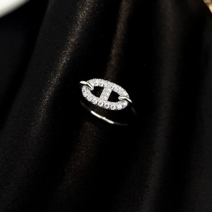 [Eternal Jewelry]RONDE SMALL SILVER DIAMOND RING