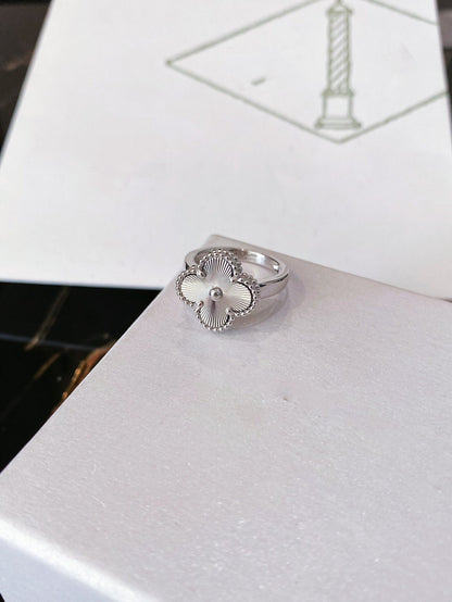 [Eternal Jewelry]CLOVER SILVER RING