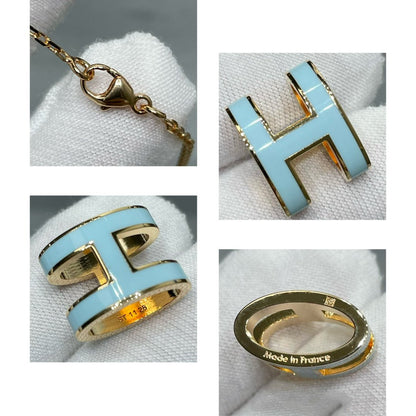 [Eternal Jewelry]POP H SKY BLUE NECKLACE