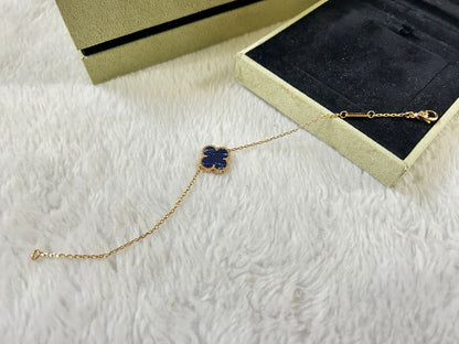 [Eternal Jewelry]CLOVER 1 MOTIF PIETERSITE BRACELET