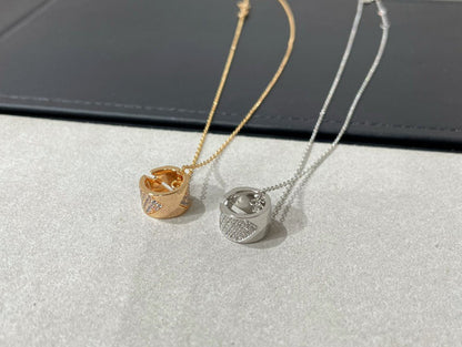 [Eternal Jewelry]LIENS EVIDENCE DIAMOND PAVED NECKLACE