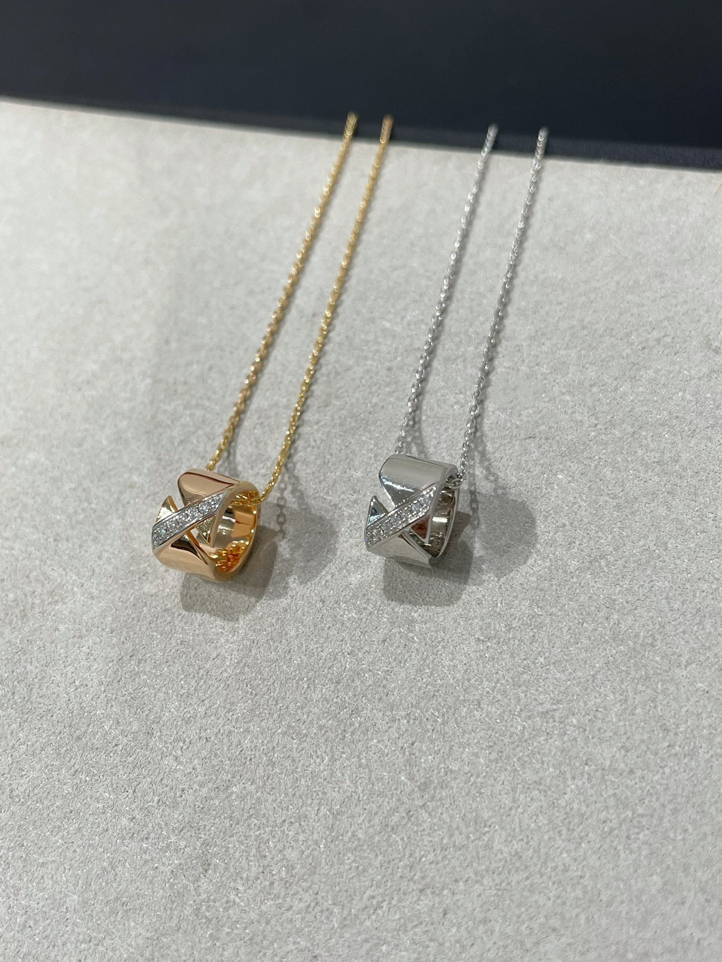 [Eternal Jewelry]LIENS EVIDENCE DIAMOND NECKLACE