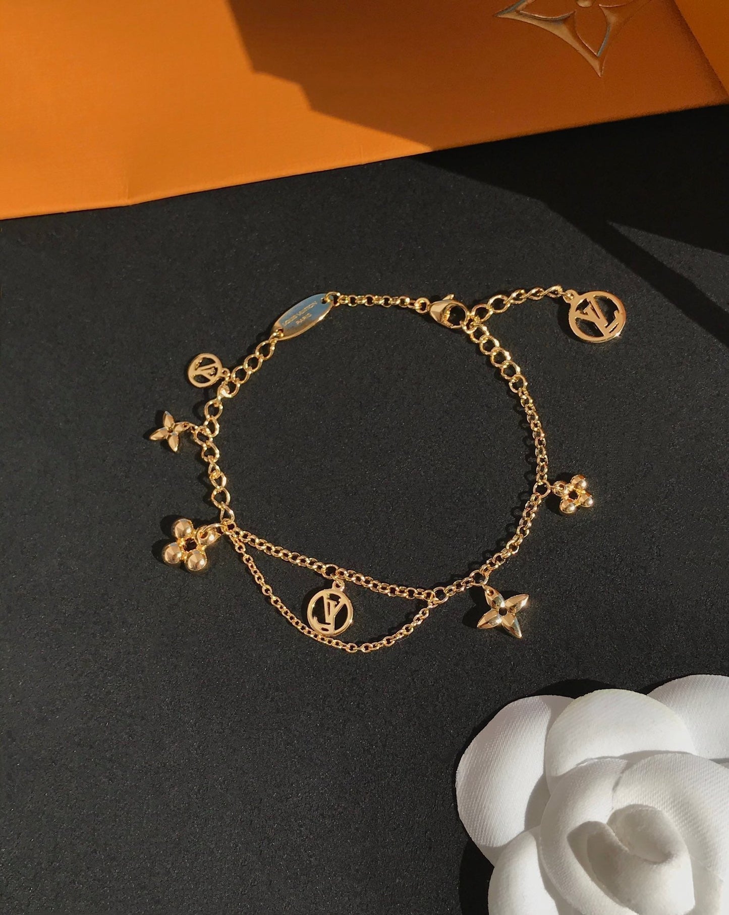 [Eternal Jewelry]BLOOMING PINK GOLD MOP BRACELET