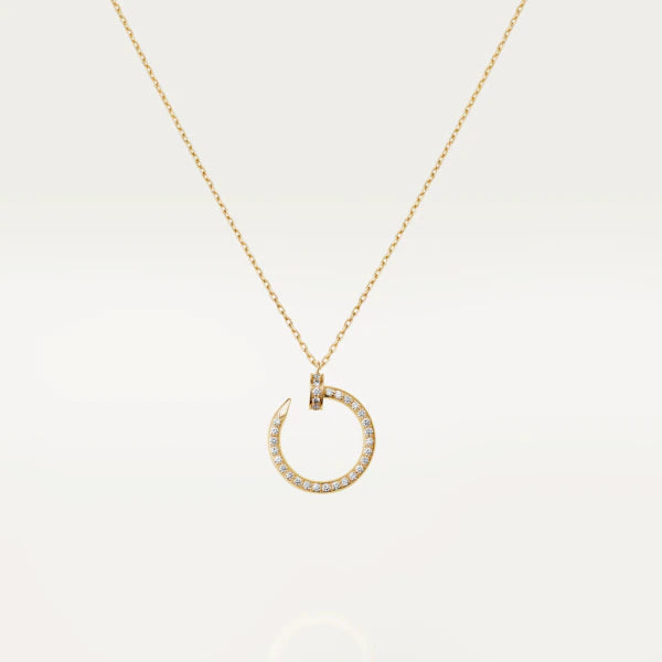 [Eternal Jewelry]JUSTE NECKLACE GOLD DIAMONDS