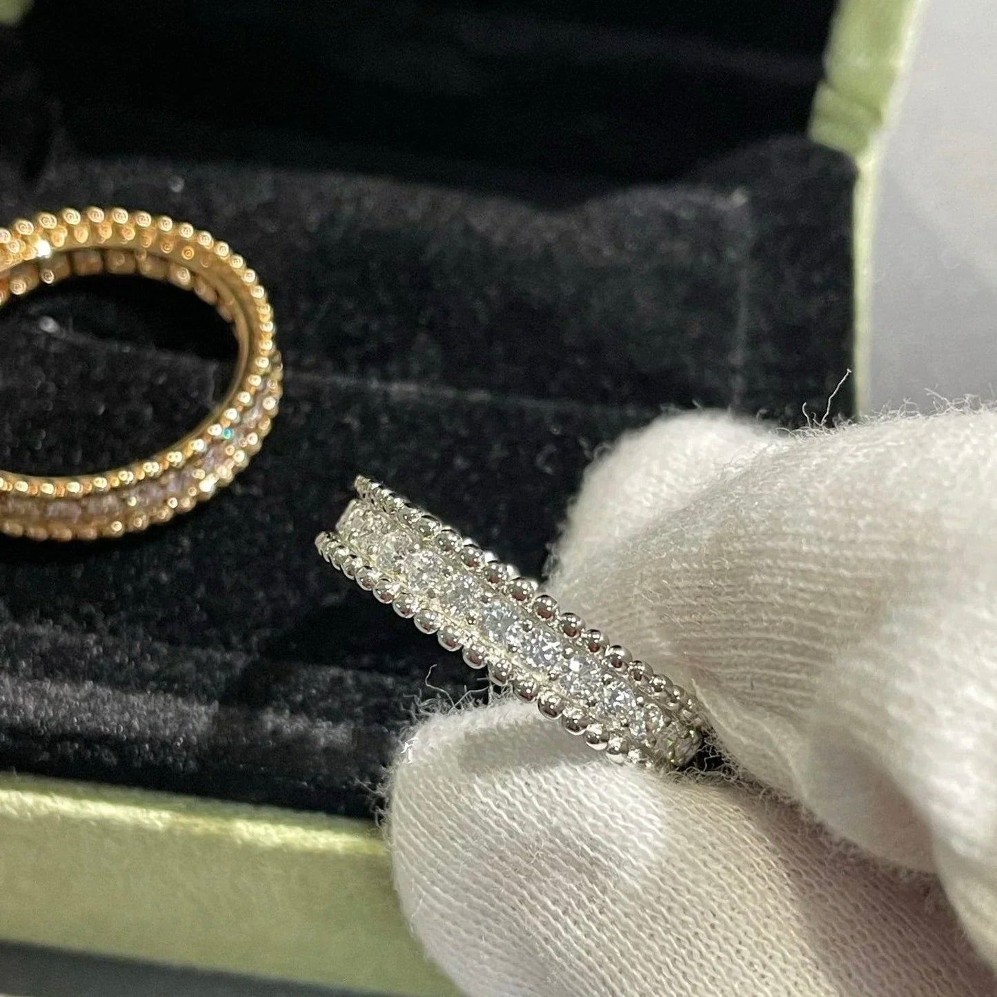 [Eternal Jewelry]PERLEE DIAMOND ROSE GOLD RING