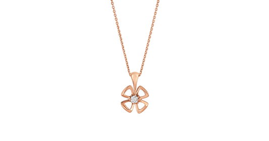 [Eternal Jewelry]FIOREVER NECKLACE DIAMOND CENTER