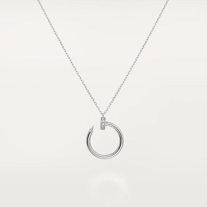 [Eternal Jewelry]JUSTE NECKLACE SILVER