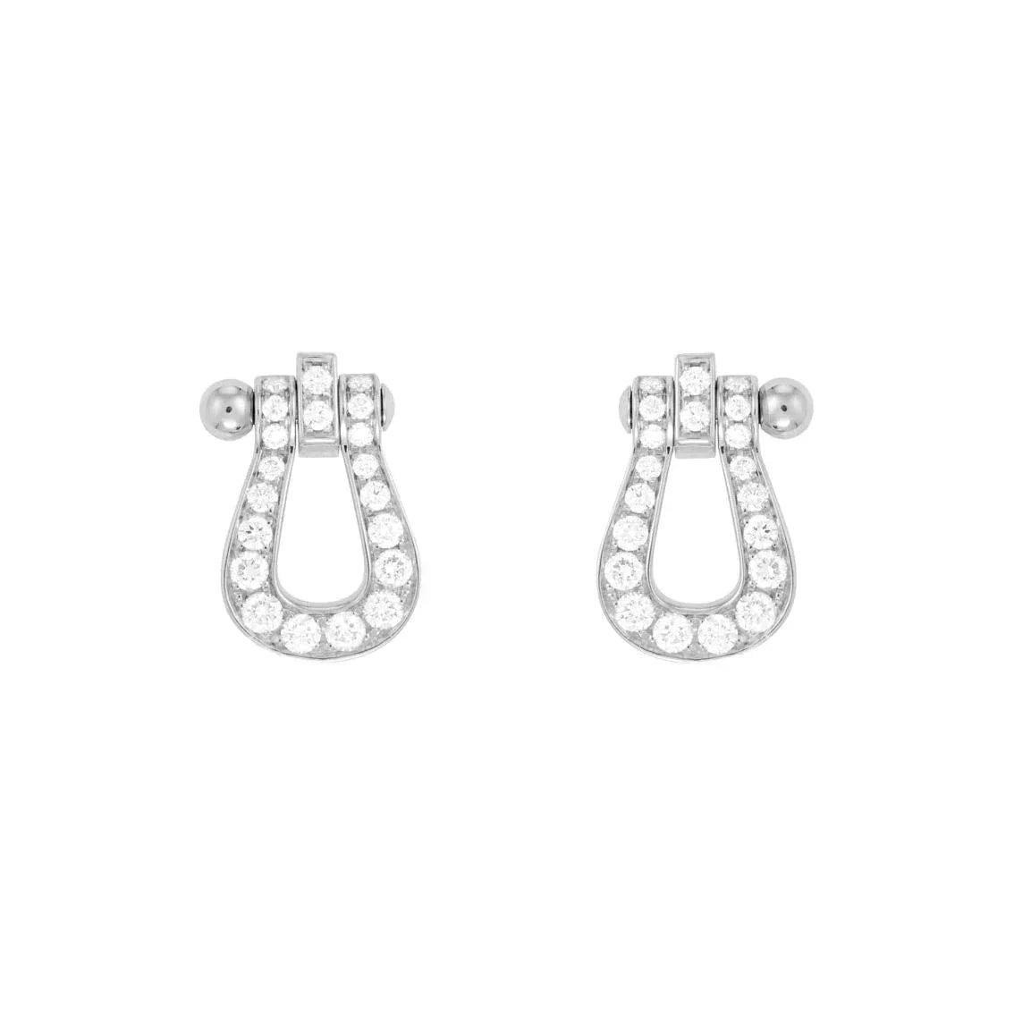 [Eternal Jewelry]FORCE 10 FULL DIAMOND STUD EARRINGS MINI MODEL