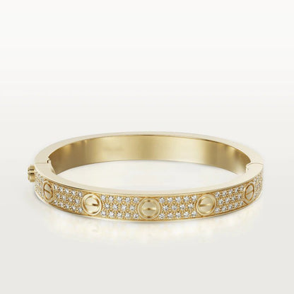 [Eternal Jewelry]LOVE BRACELET 6.1MM DIAMOND-PAVED