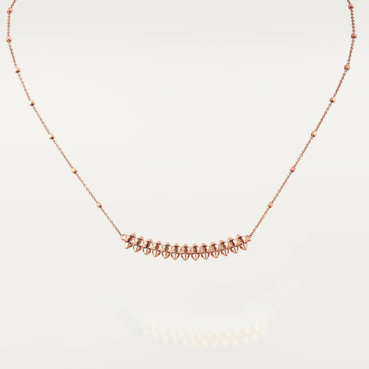 [Eternal Jewelry]CLASH PINK GOLD NECKLACE
