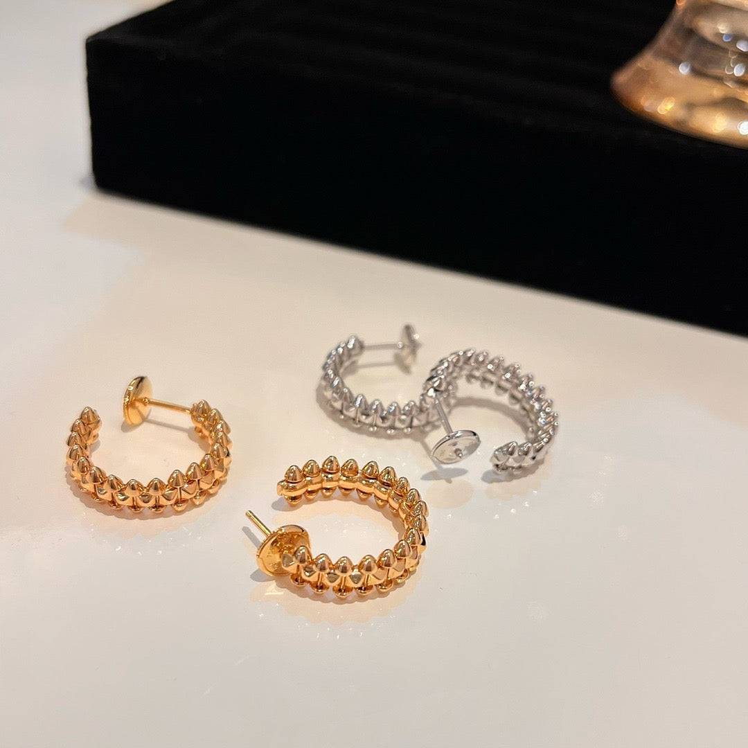 [Eternal Jewelry]CLASH SMALL HOOP EARRINGS