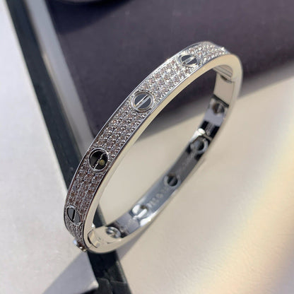 [Eternal Jewelry]LOVE BRACELET 6.1MM DIAMOND-PAVED CERAMIC