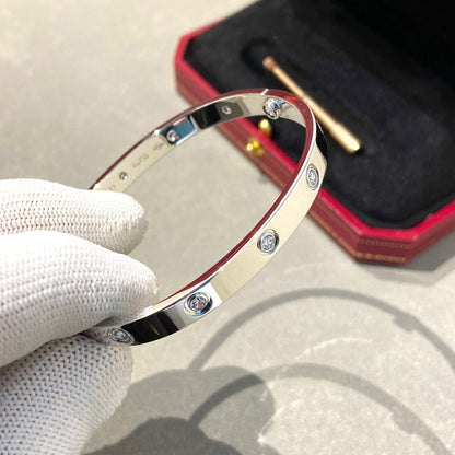 [Eternal Jewelry]LOVE BRACELET 6.1MM 10 DIAMONDS