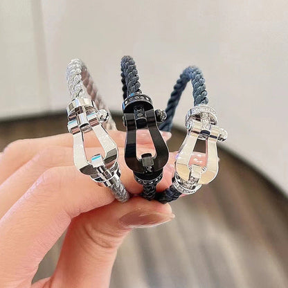 [Eternal Jewelry]FORCE LARGE HORSESHOE NO DIAMOND BRACELET ROSE GOLD