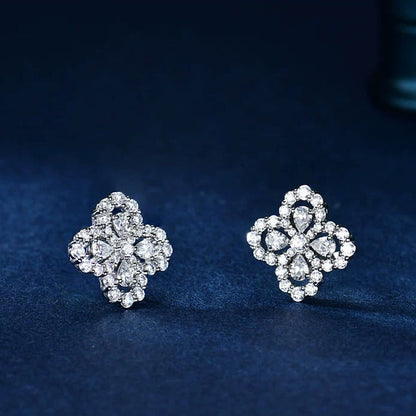 [Eternal Jewelry]LOOP EARRINGS FULL MOTIF DIAMOND 16MM