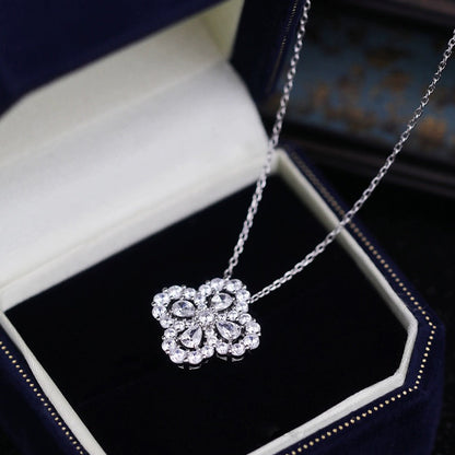 [Eternal Jewelry]LOOP NECKLACE FULL MOTIF DIAMOND COMBINATION